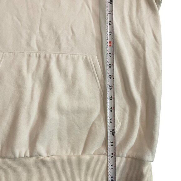 Puma. White hooded sweatshirt. Size XL. With design logo. Made in India. - Picture 4 of 9